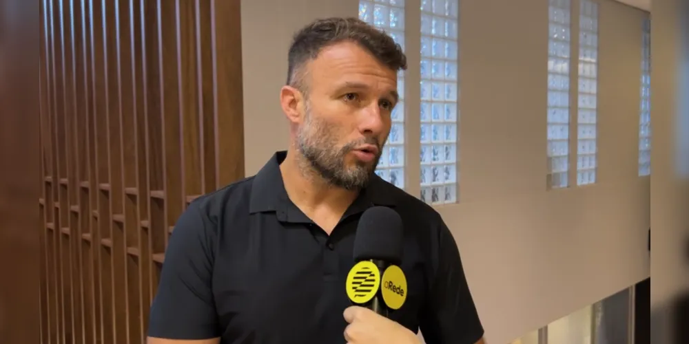 Bruno Batata, gerente de futebol do Operário, em entrevista do Portal aRede