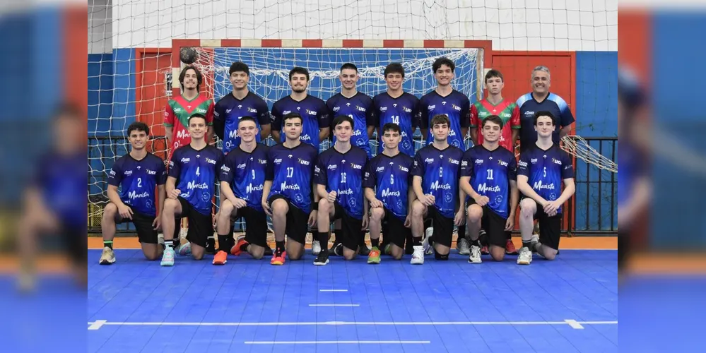 Equipe de Handebol de Ponta Grossa no JOJUPs