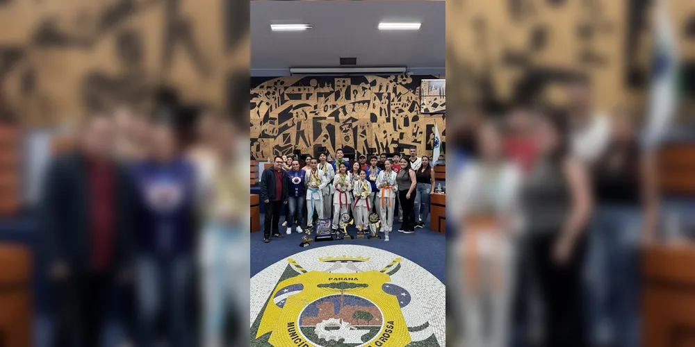 Membros do CT Junior Lima Taekwondo