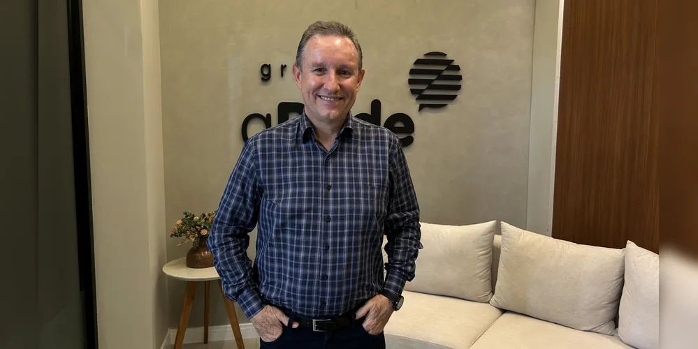 Edis Moro Conche, diretor da Transprimo, valoriza conexões entre empresas do ecossistema logístico ponta-grossense.