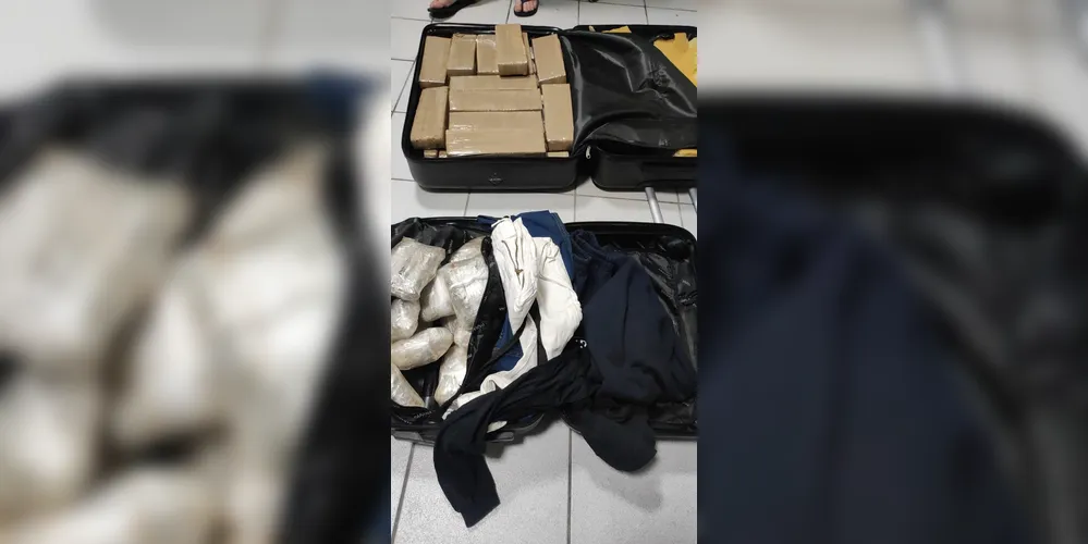 Imagem ilustrativa da imagem Dois são presos ao transportar mais de 20 kg de maconha em ônibus na PR-151