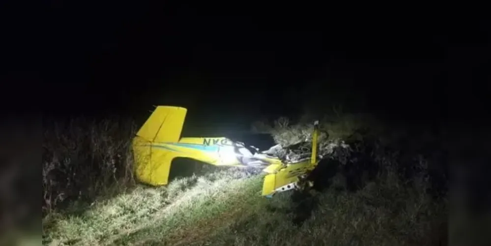 Aeronave em que estavam as vítimas