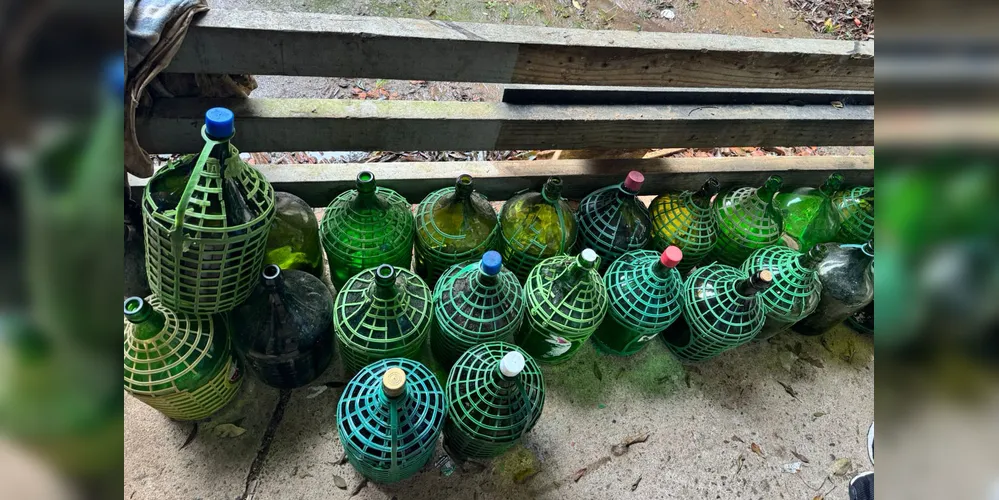 Imagem ilustrativa da imagem Homem é preso por armazenar bebida alcoólica em caixa d’água no PR