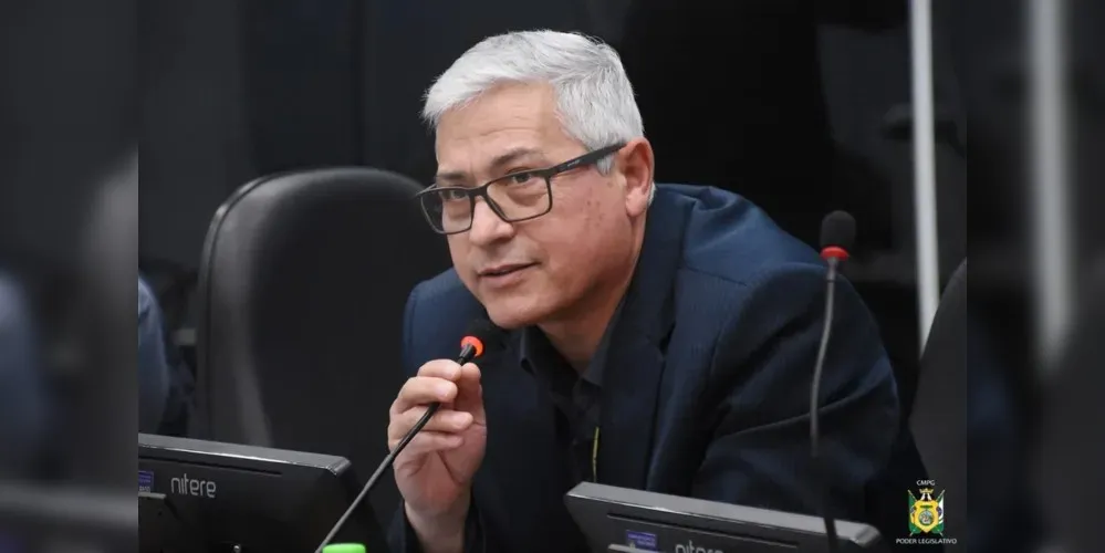 Vereador Léo Farmacêutico, autor da lei