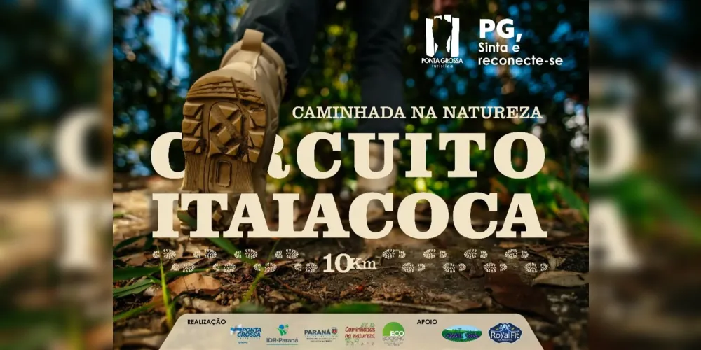 Imagem ilustrativa da imagem Vagas estão abertas para a 5ª Caminhada na Natureza em Itaiacoca