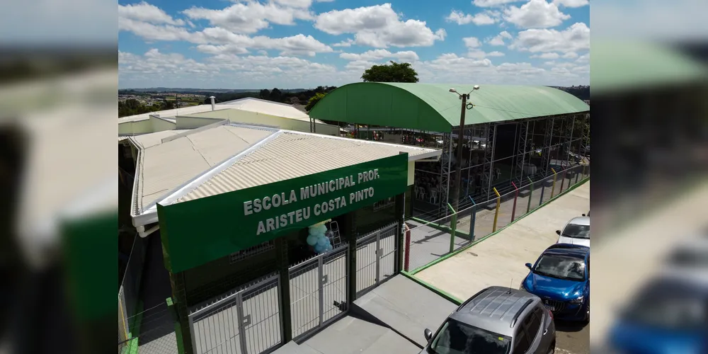 Escola Professor Aristeu Costa Pinto foi inaugurada após reformas nessa quinta-feira (18)