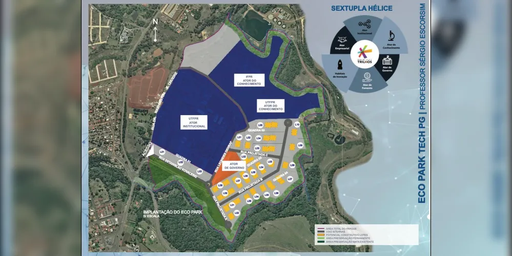 Imagem ilustrativa da imagem Ponta Grossa atualiza Parque Ecotecnológico e fortalece política de inovação