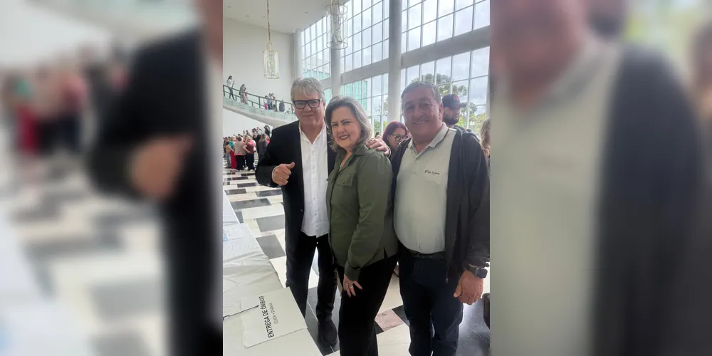 Altamir Sanson esteve presente no evento