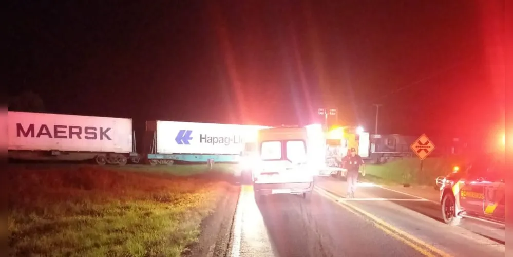 Acidente aconteceu por volta de 00h