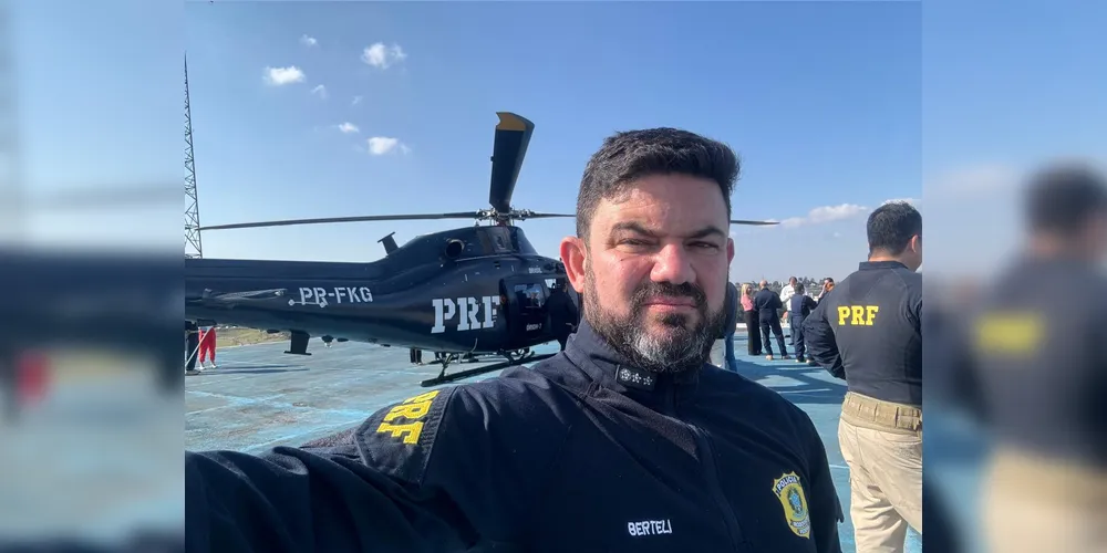 Luís Fernando Berteli, chefe da delegacia PRF de Ponta Grossa