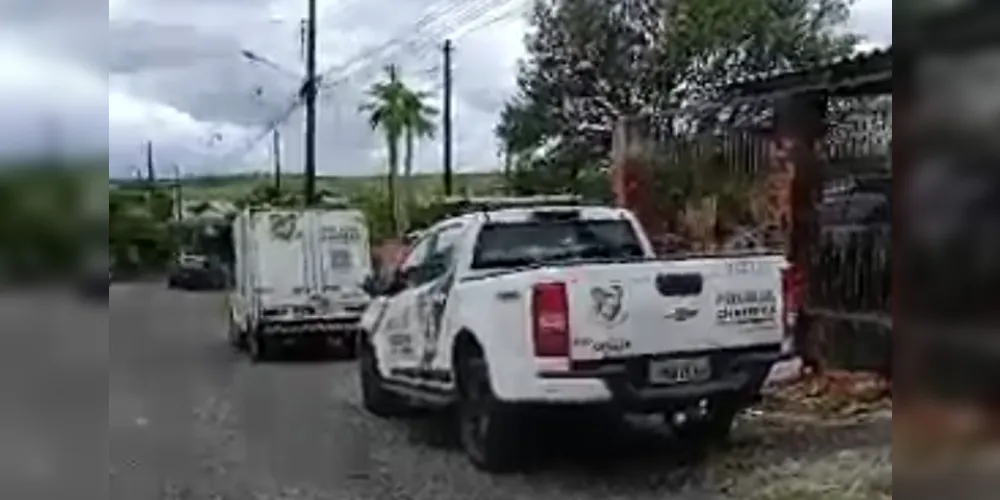 Polícia Científica foi acionada e está no local da ocorrência