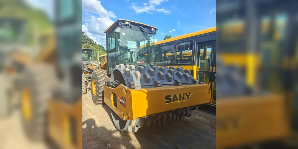 Registro do maquinário novo