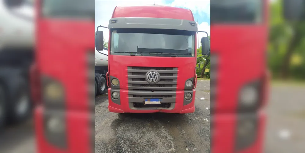 Imagem ilustrativa da imagem Homem é detido por adulterar sinais identificadores de caminhão em Ponta Grossa