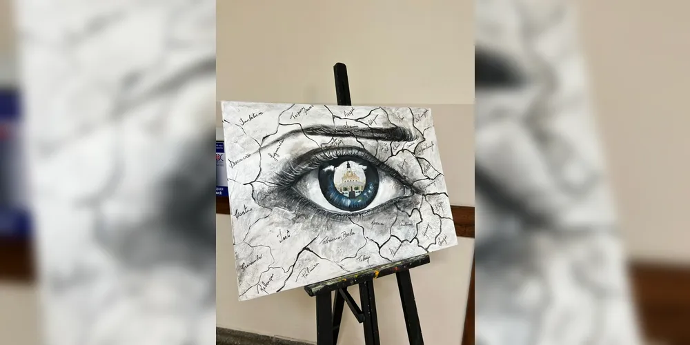 Obra Olhar abrangedor Cristina Sá