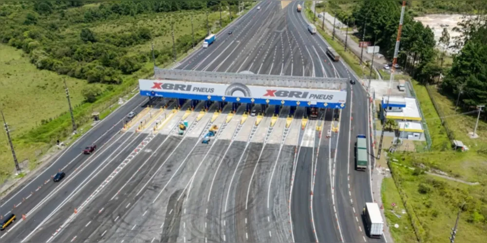 Praça de Purunã fica entre Ponta Grossa e Curitiba
