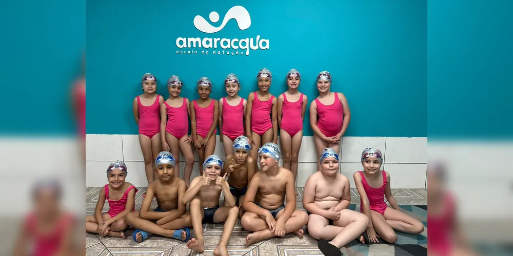 Imagem ilustrativa da imagem Projeto social oferece aulas de natação para estudantes de Ponta Grossa