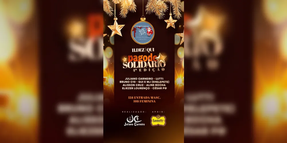 Confira a programação oficial