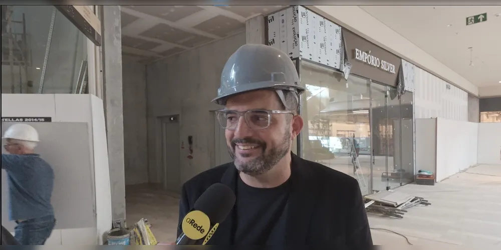 Frederico Galvão, superintendente do Shopping Plaza Campos Gerais