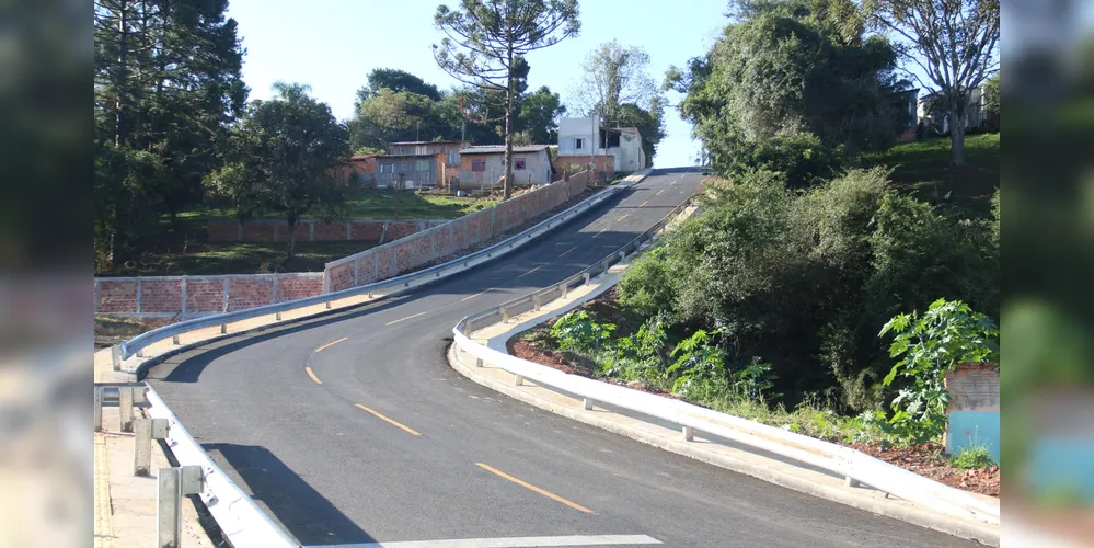 Obra concluída entre a Vila Cristina e o Jardim Maracanã