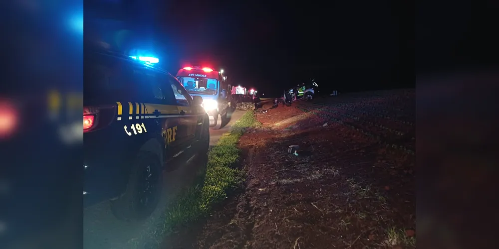 Imagem ilustrativa da imagem Colisão frontal deixa uma mulher morta e cinco pessoas feridas em Ipiranga