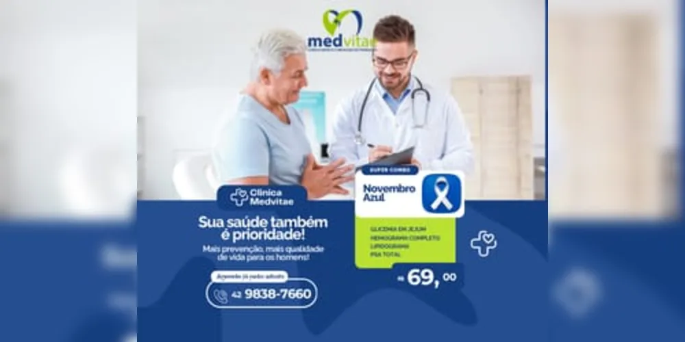 Imagem ilustrativa da imagem Parque Vila Velha recebeu ação de conscientização sobre o Câncer de Próstata