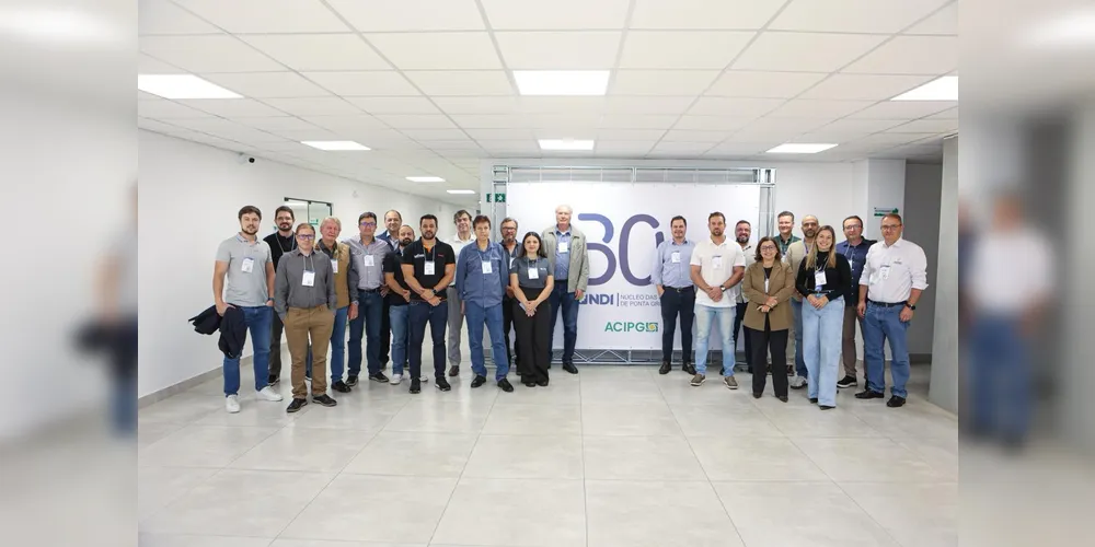 Representantes do grupo NDI 30+