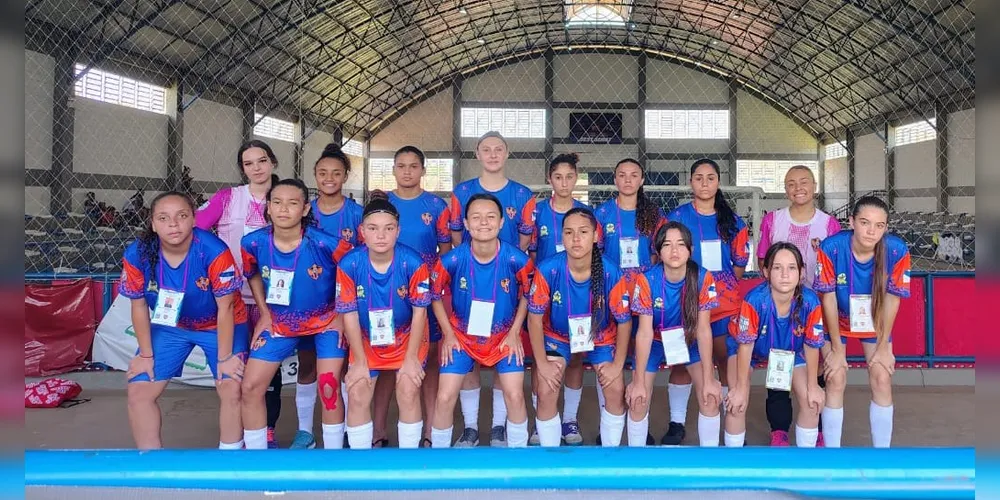 A equipe também participa com a categoria Sub 15 na Copa Mundo de futsal que está acontecendo também em Foz do Iguaçu