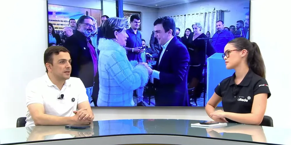 O deputado federal Aliel Machado (PV) concedeu entrevista exclusiva ao Portal aRede.