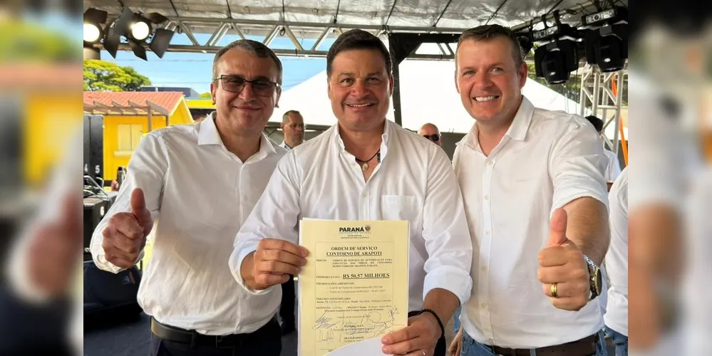 A solenidade aconteceu durante a 1ª Expomel