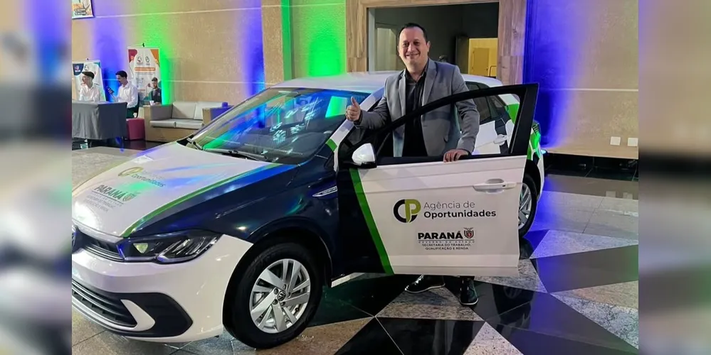 Ainda, o município foi contemplado com um novo veículo que será utilizado pela Prefeitura Municipal