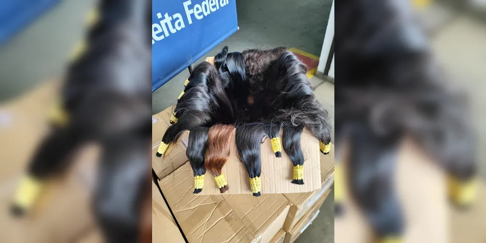 Cabelos foram apreendidos na região