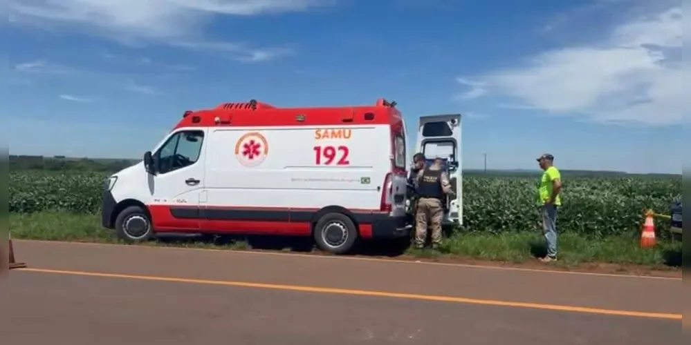 O Samu estev no local e o corpo foi encaminhado ao IML