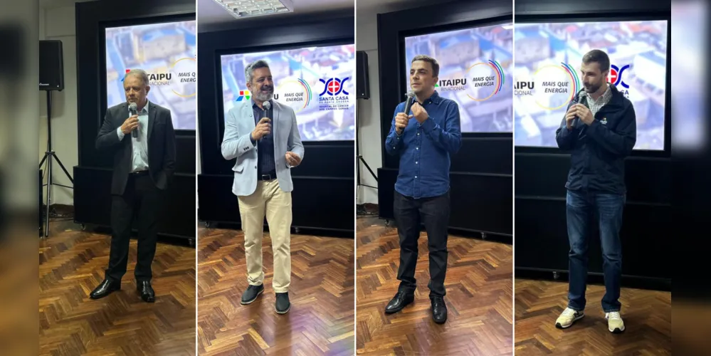 Juarez Antônio Carvalho, Pastor Moisés Faria, Aliel Machado e Henrique Palermo do Vale destacaram a entrega das obras