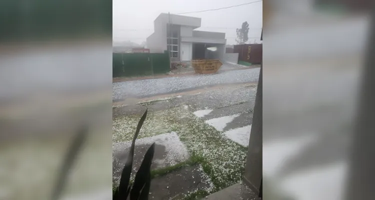 Confira registros da tempestade encaminhados ao Portal aRede.