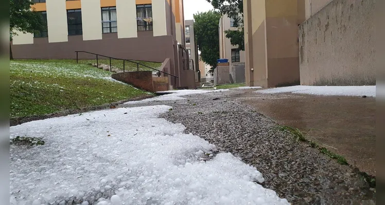 Confira registros da tempestade encaminhados ao Portal aRede.