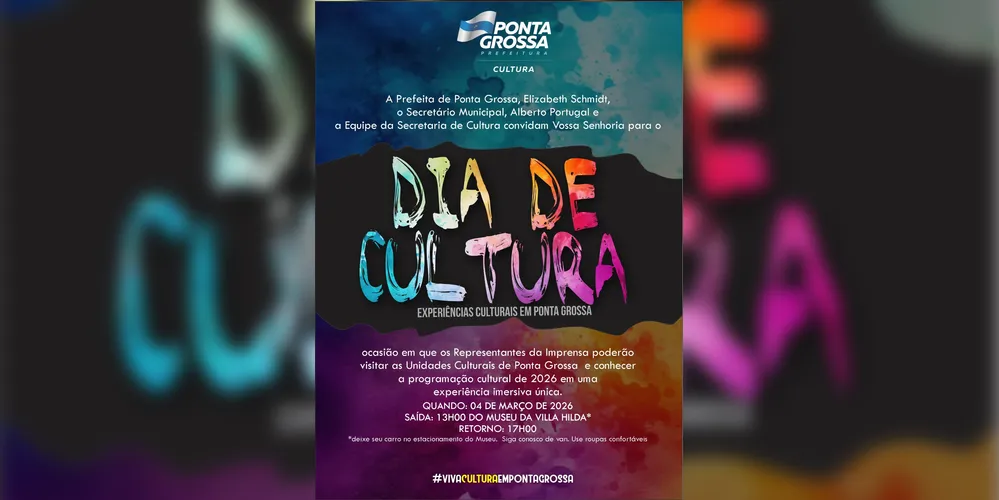 Informações sobre o evento