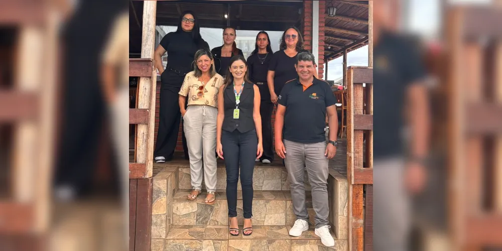 Registro das visitas institucionais nos municípios de Imbaú e Telêmaco Borba