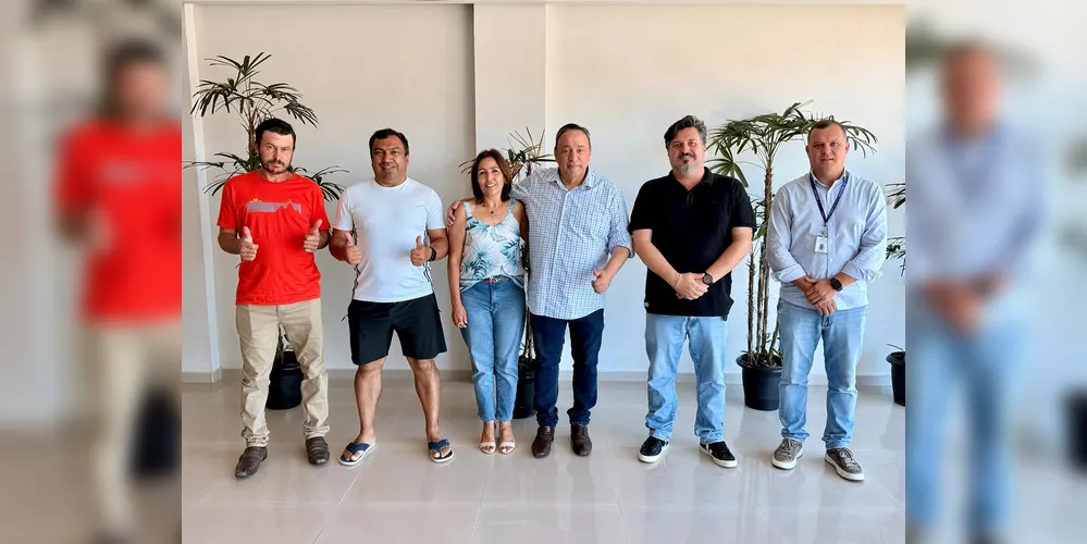 Hussein Bakri foi recebido por lideranças municipais de Rebouças