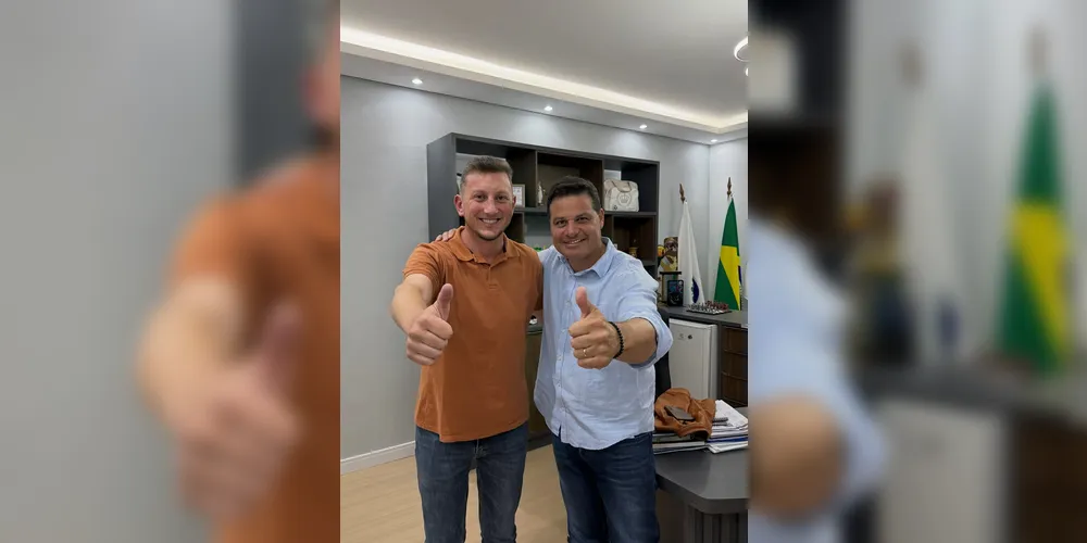 Leandro Jasinski agradeceu o apoio de Sandro Alex