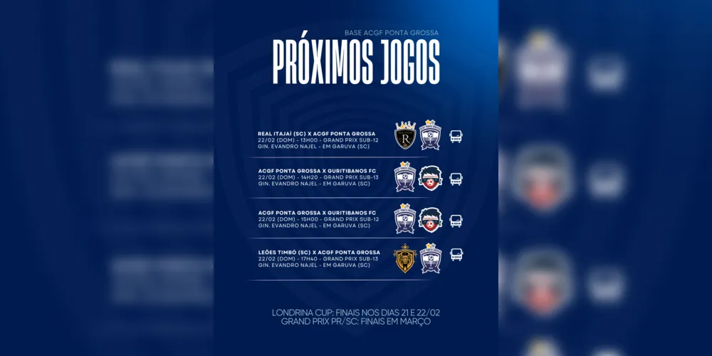 Imagem ilustrativa da imagem ACGF jogará contra o Botafogo em competição na cidade de Londrina