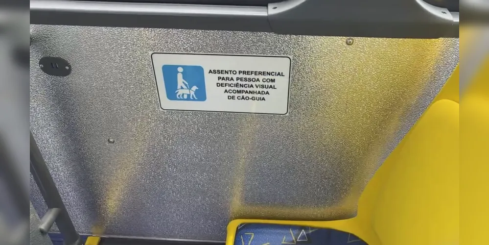 Novos ônibus superarticulados de PG podem transportar cão-guia