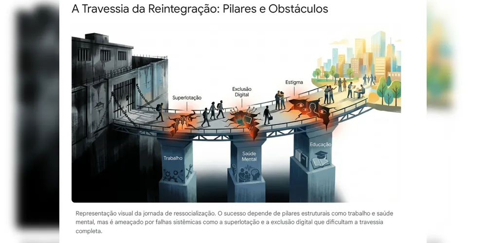 Imagem ilustrativa da imagem Sistema prisional tradicional funciona como um meio de cultura tóxico