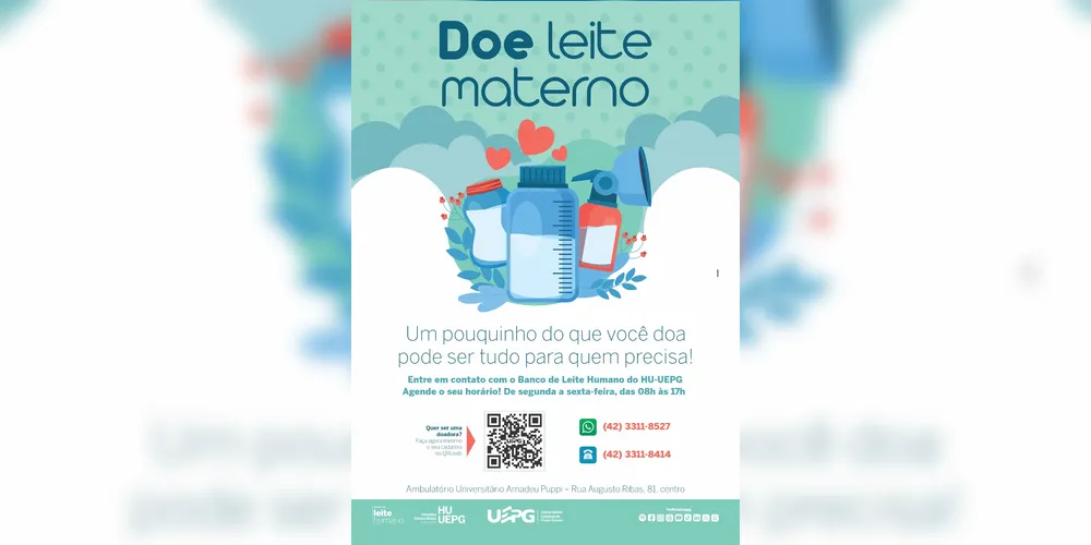 Imagem ilustrativa da imagem Banco de Leite do HU-UEPG registra estoque baixo e pede apoio de doadoras