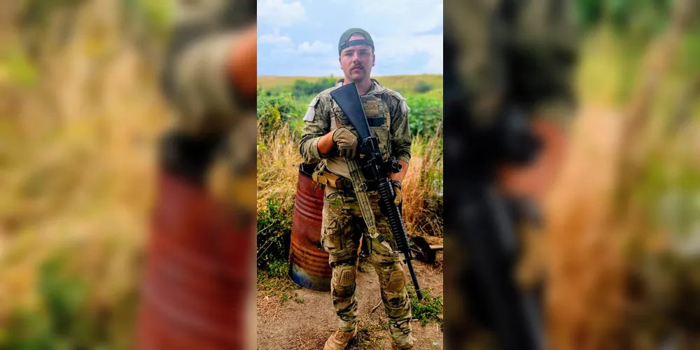 Eduardo Kedan, de 24 anos, atua como motorista de combate