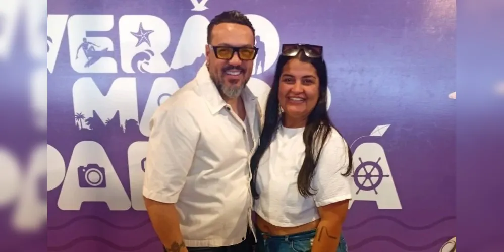 Registro de Alana e Belo após mulher pedalar cerca de 100 km até o litoral