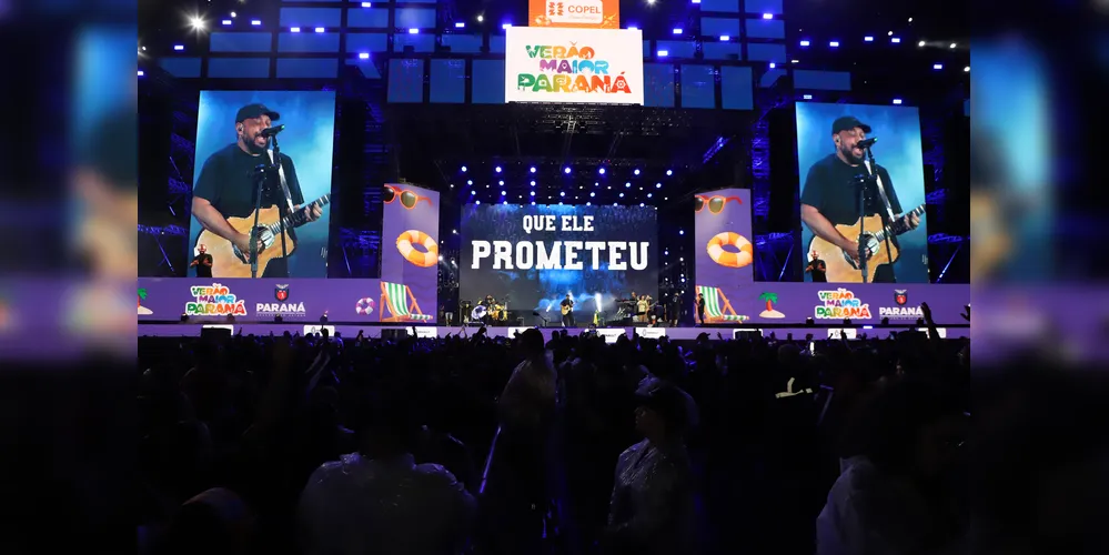 Apresentação de Fernandinho no Verão Maior