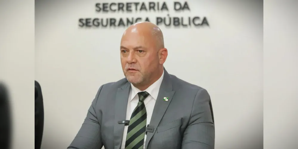 Hudson Leôncio Teixeira, secretário de Segurança Pública
