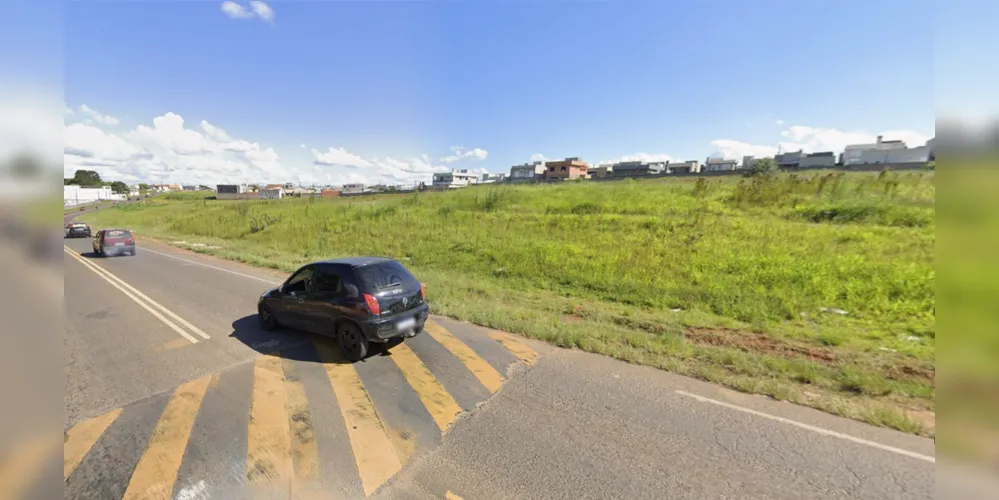 Área onde será instalado o novo Max Atacadista, na Rua Siqueira Campos