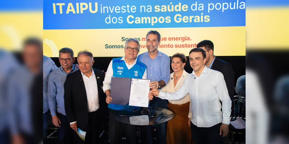 A obra é viabilizada por meio de parceria da Santa Casa com a Itaipu Binacional