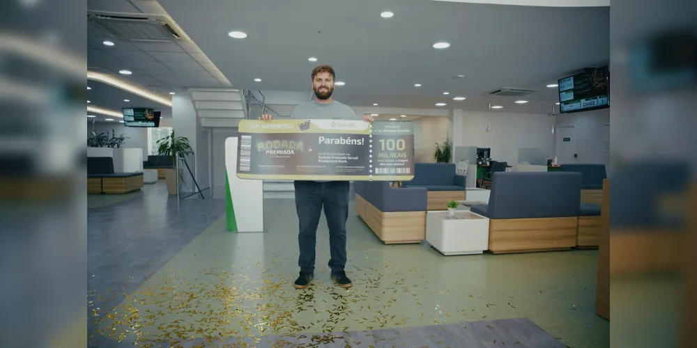 Denny Murilo, ganhador do prêmio